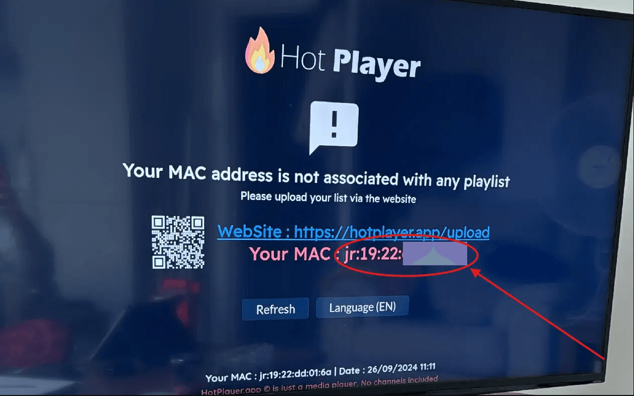 Hot iptv mac adress